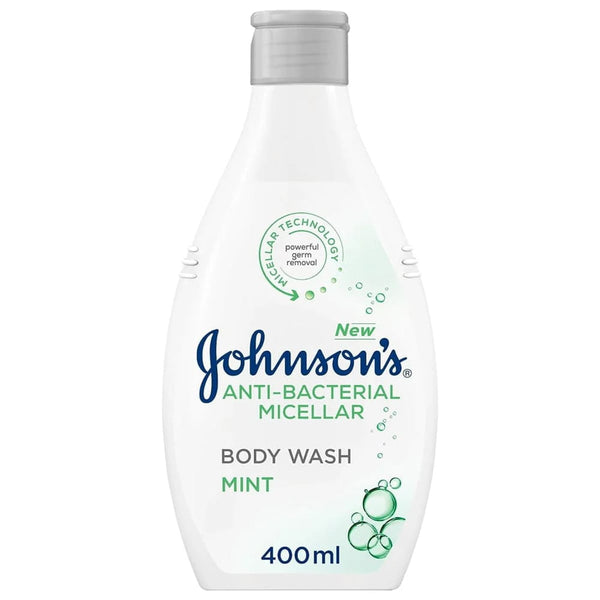 Johnson's Body Wash Mint Scent Glycerin Moisturizing Formula
