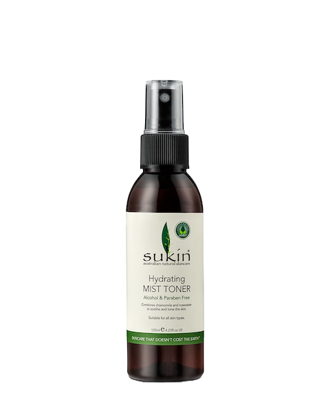 Sukin Hydrating Mist Toner Alcohol-Free Chamomile Rosewater 125 mL
