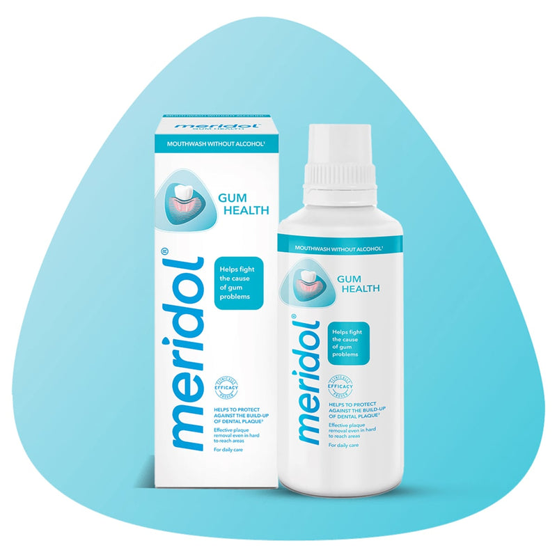 Meridol Mouthwash Gum Health Alcohol-Free Fluoride Chamomile 100 ml
