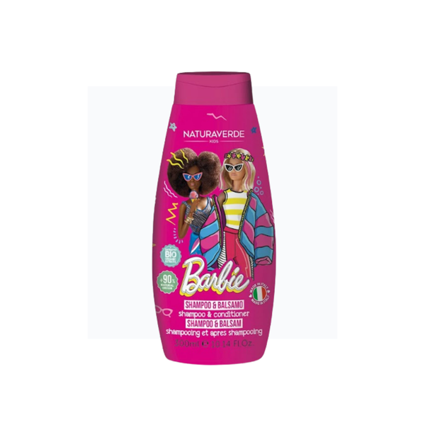 Naturaverde Barbie Shampoo & Conditioner Organic Cornflower Extract 300 ml