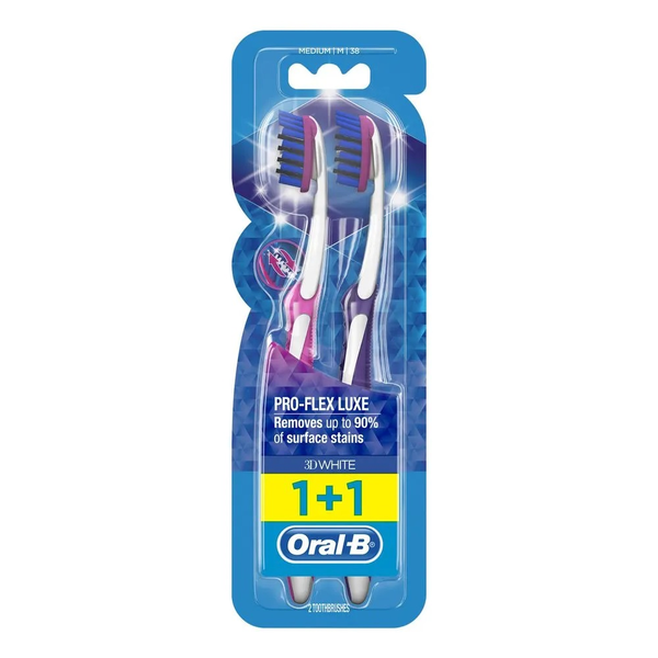 Oral-B Criss Cross 3D White Toothbrush Medium Bristles