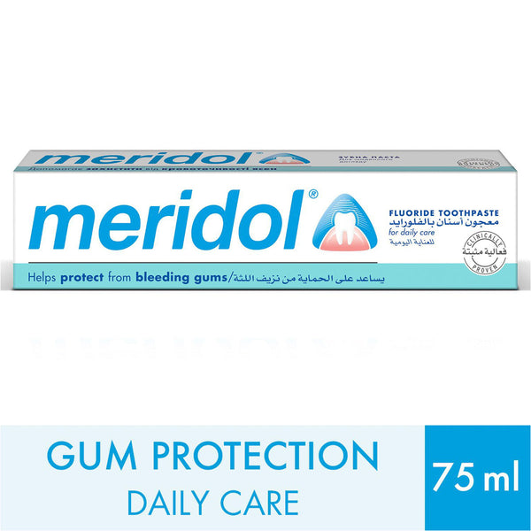 Meridol Fluoride Toothpaste Gum Health Formula Mint-Anise-Eucalyptus