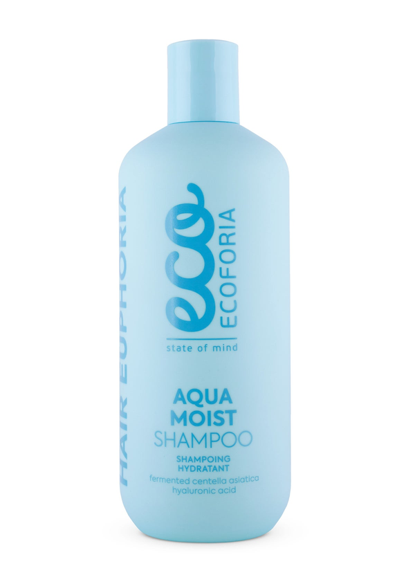 Ecoforia Aqua Moist Shampoo Moisturizing Gentle Cleansing Formula 400 ml