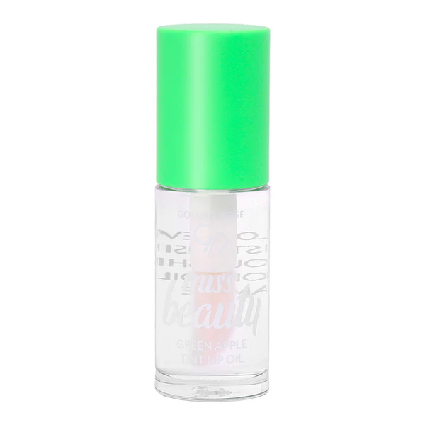 Golden Rose Miss Beauty Tint Lip Oil Lightweight Natural Color Green Apple