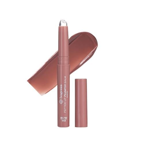 Bogenia Peptide Moisturizing Lip Balm Creamy Shine Natural Tint 003 Naked