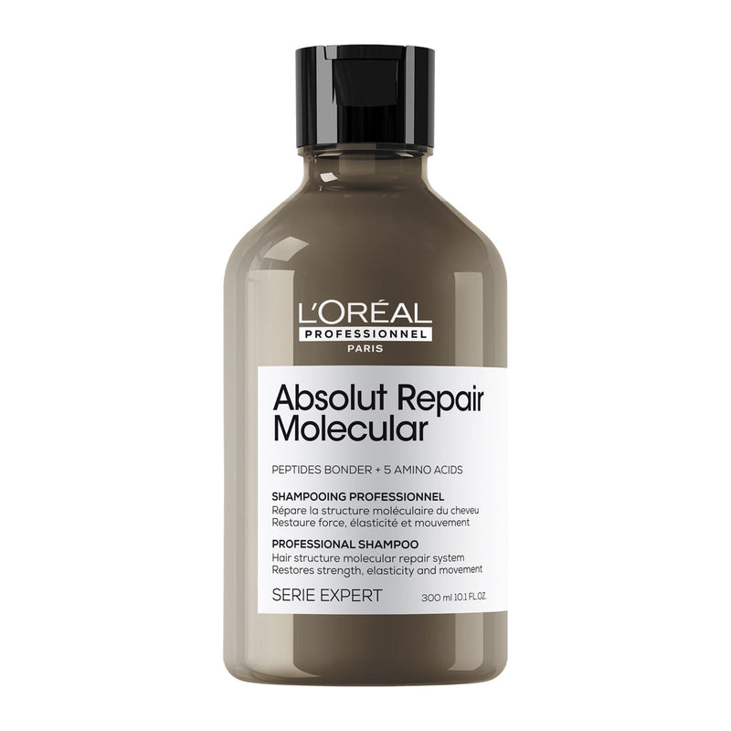 L'Oreal Professionnel Absolut Repair Molecular Sulfate-Free Shampoo Peptides Amino Acids 300 ml