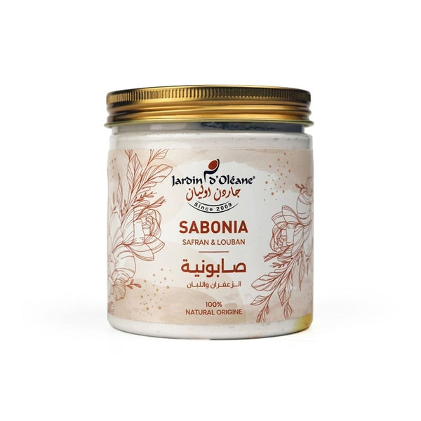 Jardin d'Oleane Safran and Louban Body Soap, Cleansing and Hydrating Formula, 450 g