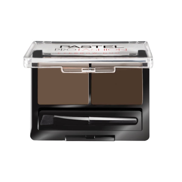 Pastel Eyebrow Duo Wax and Powder Palette Dark Shade