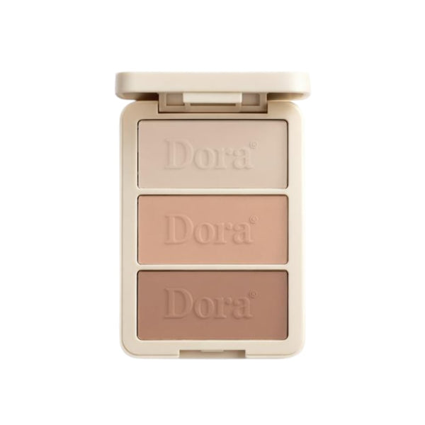 Dora Contour Powder Palette Sculpting Defining Natural Radiant Finish 01