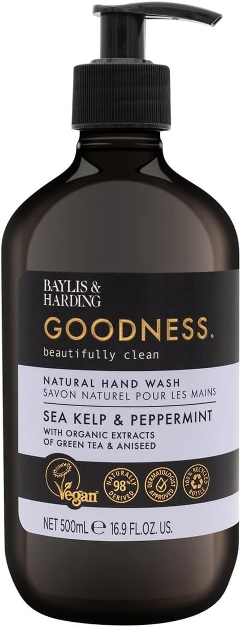 Baylis & Harding Goodness Sea Kelp & Peppermint Hand Wash 500ml