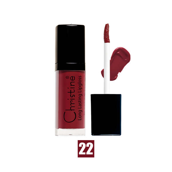 Christine Matte Liquid Lipstick Intense Color Matte Finish Shade 22