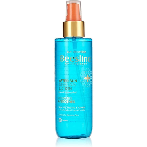 Beesline After Sun Cooling Lotion Aloe Vera Chamomile Cucumber Extract Face & Body