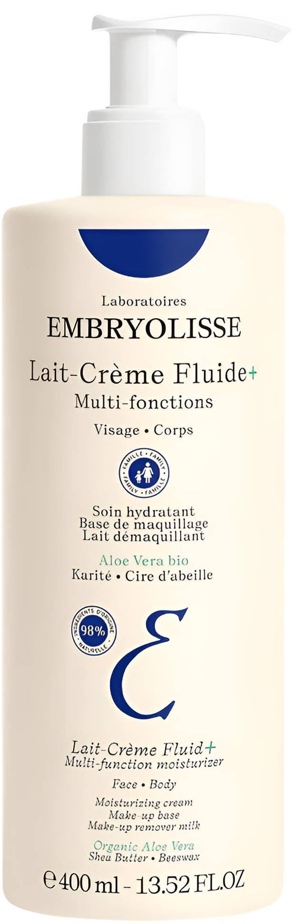 Embryolisse Lait-Creme Fluid+ Moisturizing Cream 400ml