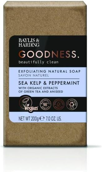 Baylis & Harding Goodness Sea Kelp & Peppermint Soap 200g