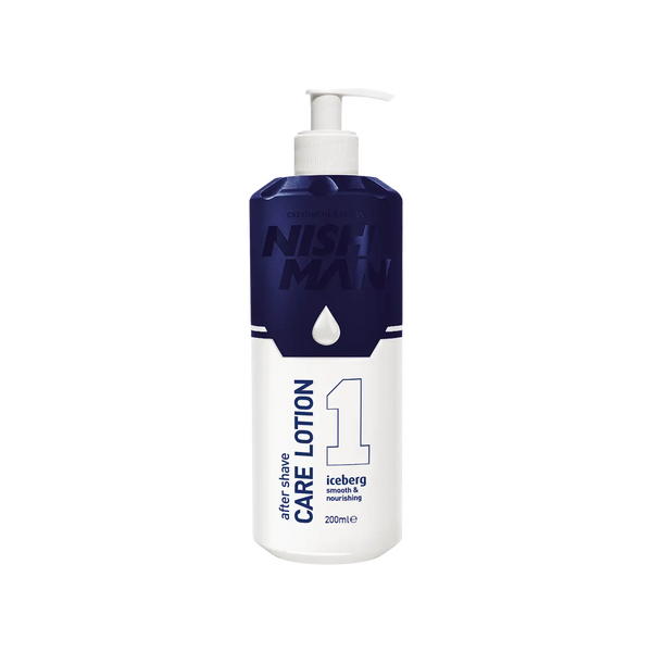 Nishman Alcohol-Free Aftershave Lotion Soothing Moisturizer 200ml