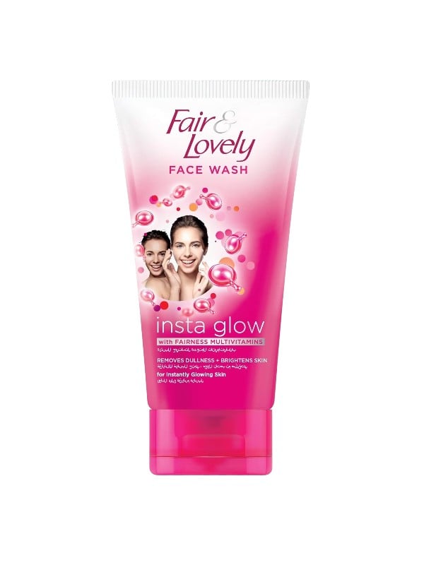 Fair & Lovely Insta Glow Multivitamin Facial Wash Deep Cleansing Face Cleanser 150g