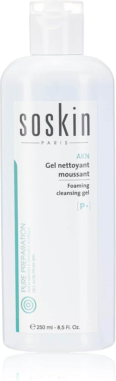 Soskin P+ Cleansing Foaming Gel with Salicylic Acid and Panthenol, 250 mL