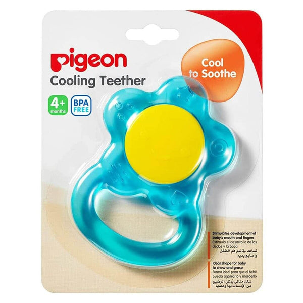 Pigeon Cooling Teether Flower BPA-Free Teething Toy, 4+ Months