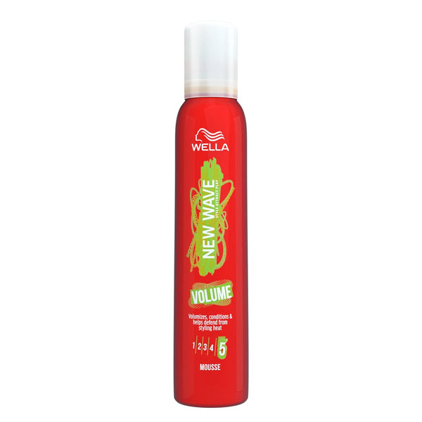 New Wave Boost It Volume Mousse 5 Heat Protection Lightweight Formula 200 ml