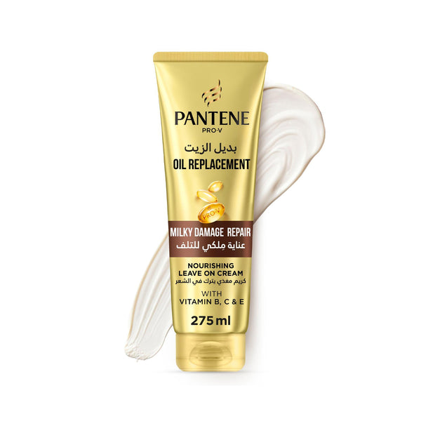 Pantene Oil Replacement Milky Damage Repair Leave-In Cream Vitamins B, C & E 275 ml