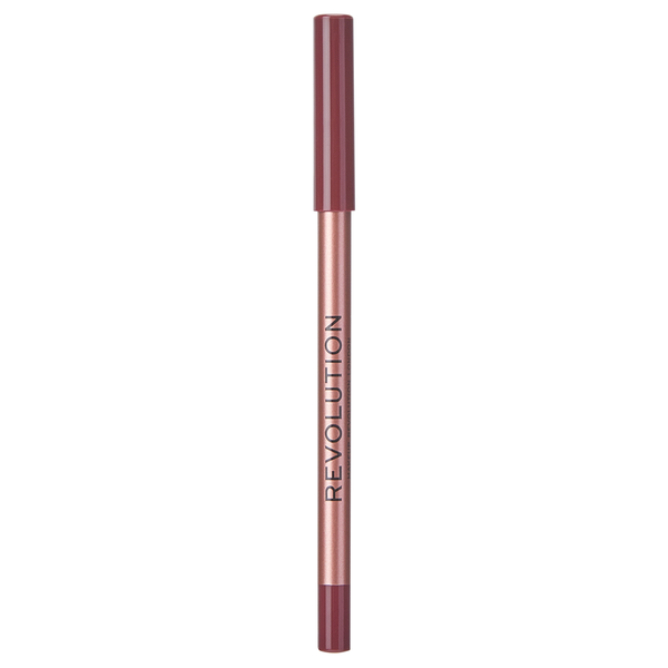 Revolution Satin Rose Lip Liner Creamy Smooth Long-Lasting Finish