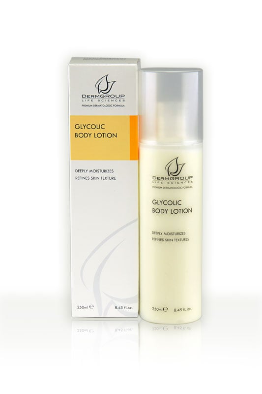 Dermgroup Glycolic Body Lotion Moisturizing Smoothing Formula 250ml