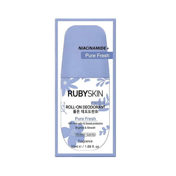 Ruby Skin Pure Fresh Deodorant Roll-On Niacinamide 50ml