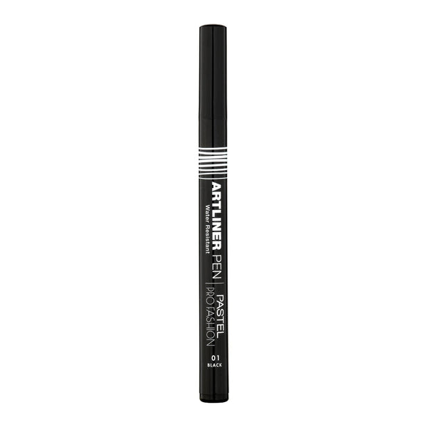 Pastel Artliner Pen Felt-Tip Water-Resistant Eyeliner Black #1