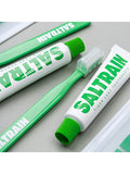 SALTRAIN Tiger Leaf Ultra Fresh Toothpaste Travel Kit, CICA, Green, 30g with Toothbrush
