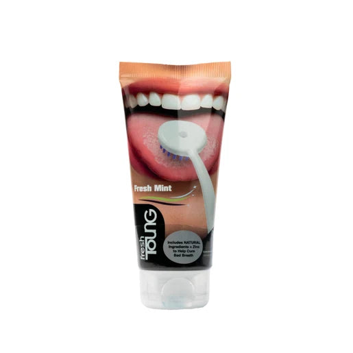 Fresh Toung Adult Tongue Cleaning Gel Mint Zinc Formula 85 g