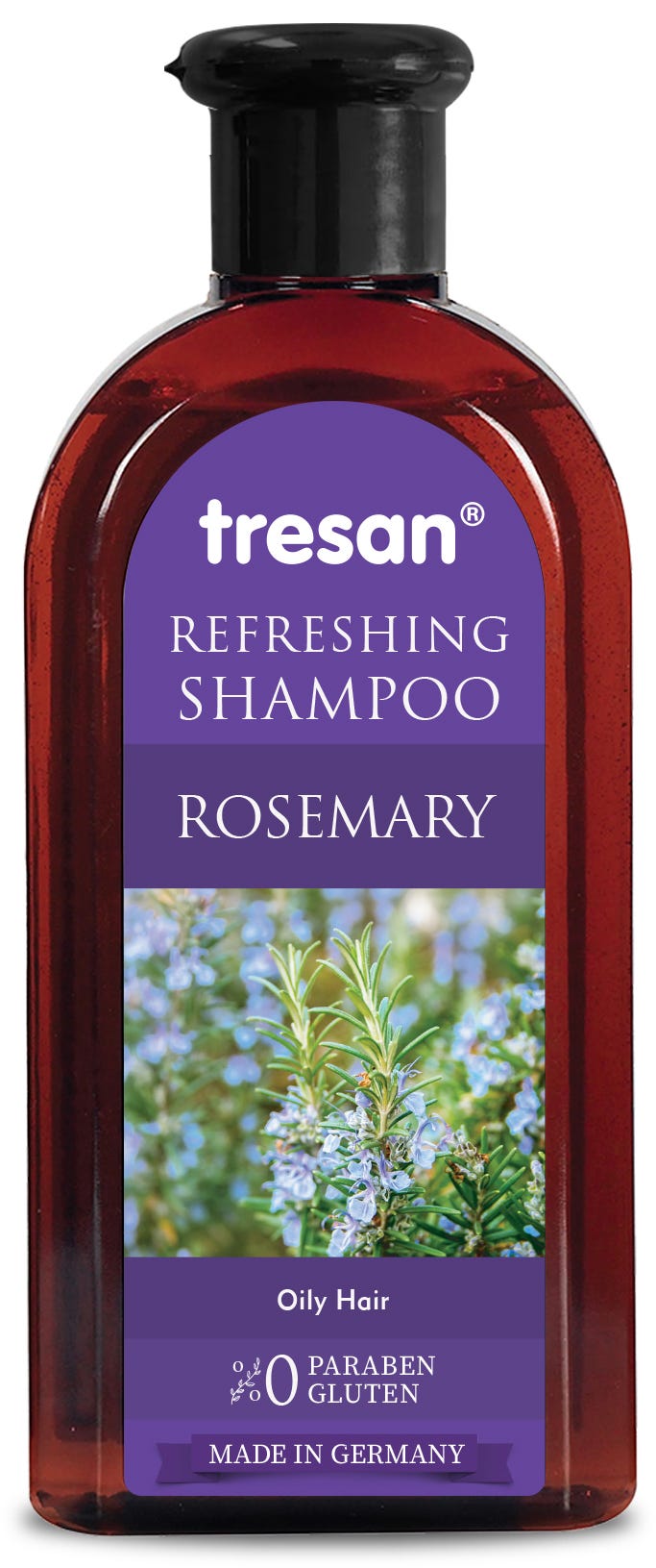 Tresan Rosemary Shampoo Liquid Formula for Oily Hair 300 ml