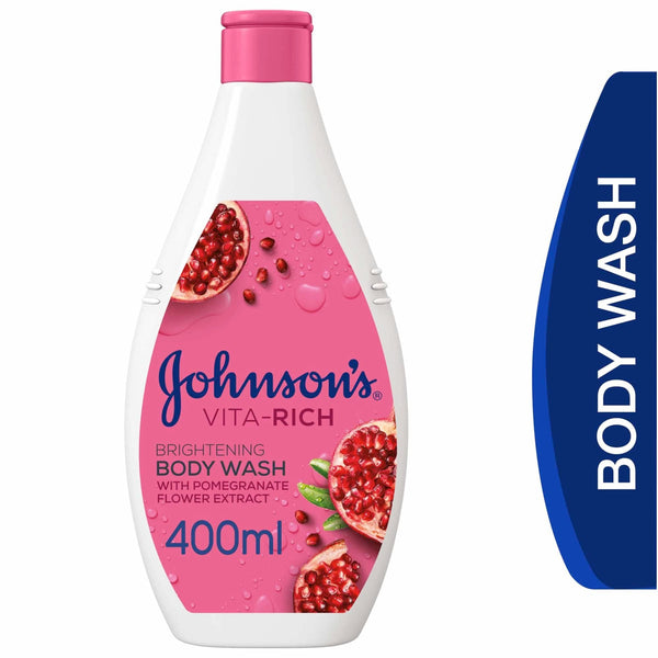 Johnson & Johnson Vita-Rich Body Wash with Pomegranate Extract and Glycerin, 400ml