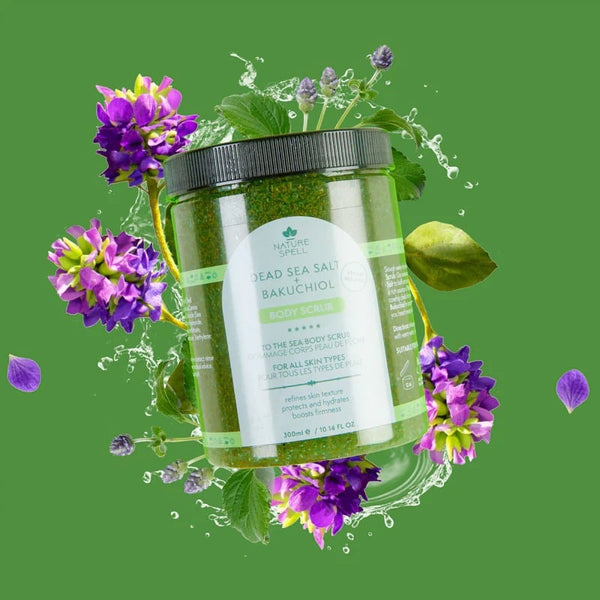 To The Sea Dead Sea Salt Body Scrub Bakuchiol Rosehip 300ml