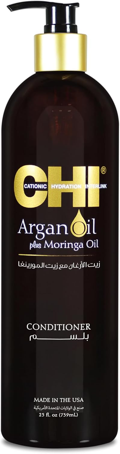 CHI Argan Oil Plus Moringa Oil Conditioner Moisturizing Hair Conditioner 739 ml