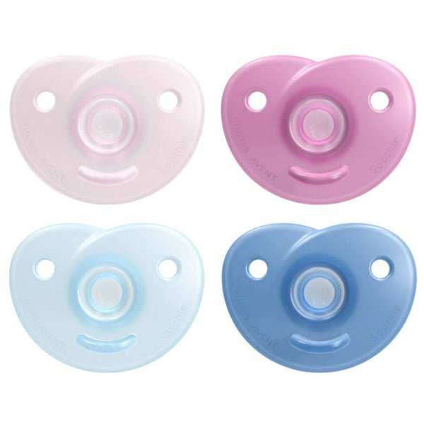 Avent Soothie Heart Pacifier Silicone Soother 0-3 Months