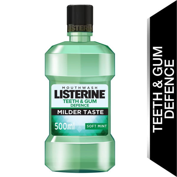 Listerine Teeth & Gum Defence Mouthwash Fluoride Fresh Breath