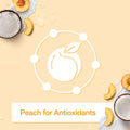 Johnson's Vita-Rich Indulging Body Wash Yogurt Peach & Coconut 400 ml