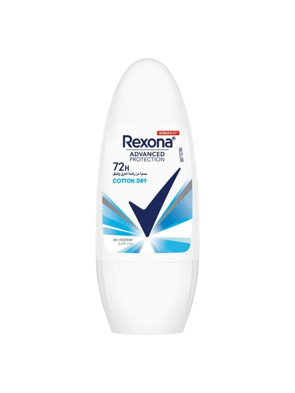 Rexona Cotton Dry Women's Roll-On Deodorant Freshness 50 ml