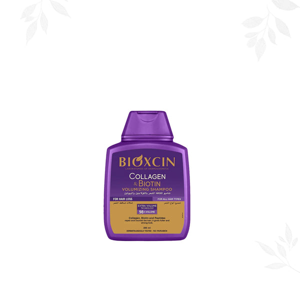 Bioxcin Collagen & Biotin Volumising Shampoo with Bio-Active Peptides, 300 ml