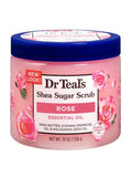 Dr. Teal's Shea Sugar Body Scrub Rose Essential Oil Shea Butter 538g