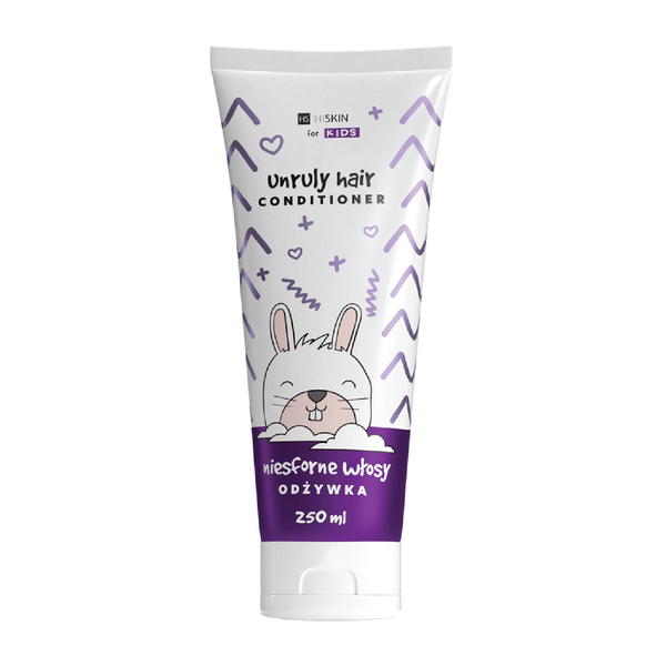 Hiskin Kids Conditioner Unruly Hair Detangling and Frizz Care 250 ml