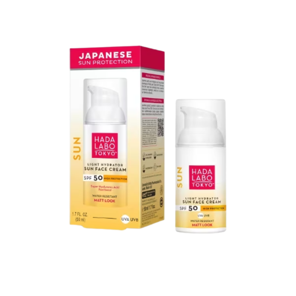 Hada Labo Light Hydrator Sun Face Cream SPF 50+ Matt Finish 50 ml