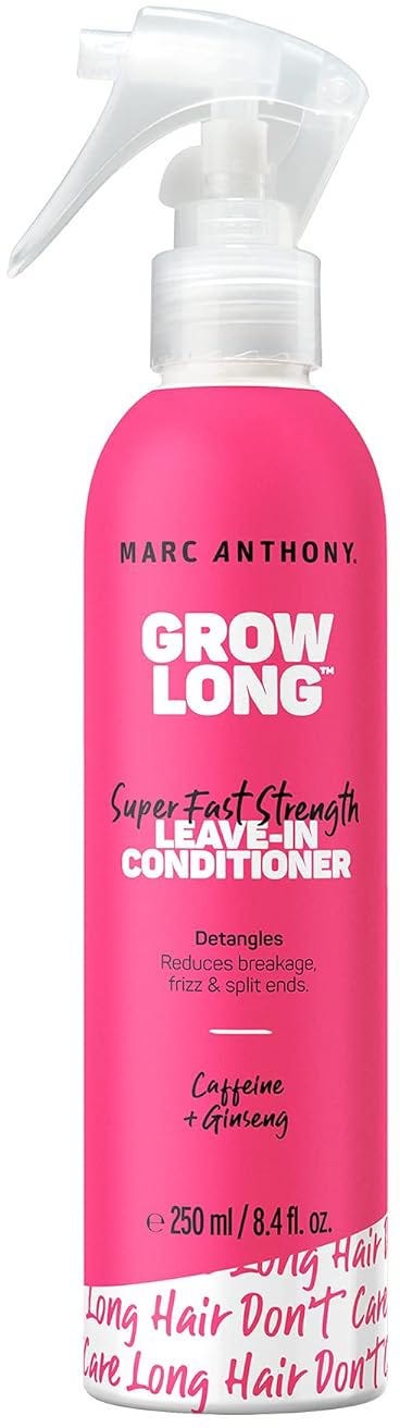 Marc Anthony Grow Long Leave-In Treatment Caffeine Ginseng Vitamin E 250 mL