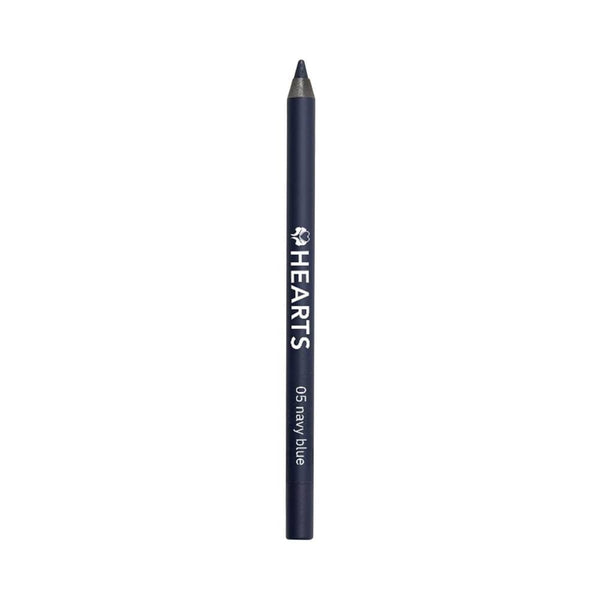 Hearts Waterproof Eyeliner Pencil Creamy Rich Pigment Blue 05