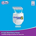 Lifree Slim Culotte Adult Diapers Medium, 20 Pieces, Up to 3-Cup Absorbency