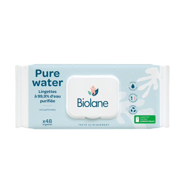 Biolane Waterwipes Wet Wipes 48 Pieces