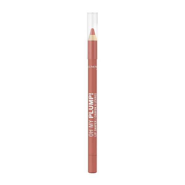 Rimmel Oh My Plump Lip Liner Matte Pencil Peptide-Conditioned 010 Iconic Beige
