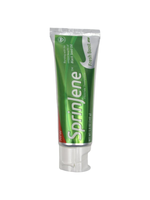 Sprinjene Anti-Cavity Toothpaste with Fluoride and Black Seed Oil, 142g