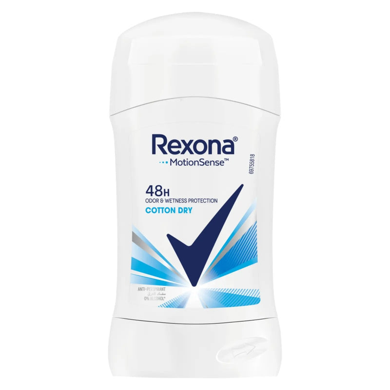 Rexona Cotton Women Dry Deodorant Stick Refreshing Scent