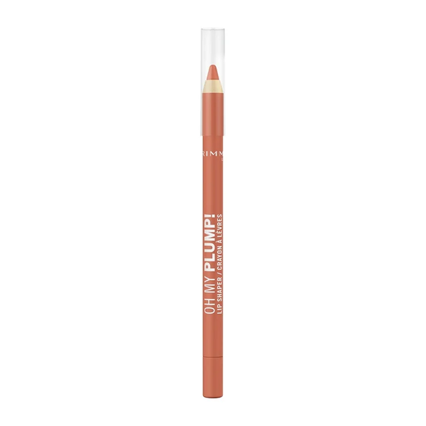 Rimmel Oh My Plump Lip Liner Velvet-Matte Peptide Formula 030 Oh Honey, Medium Peach Beige